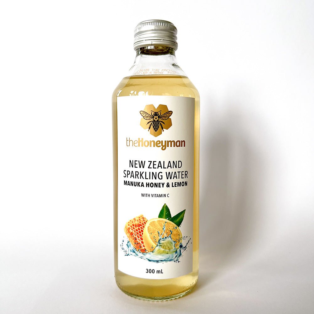 Manuka Honey & Lemon Sparkling Water theHoneyman